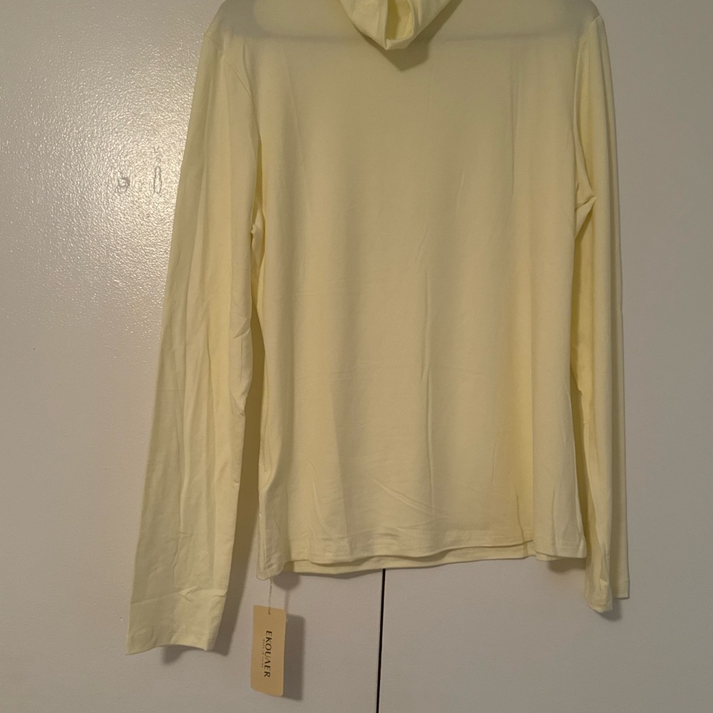 Cream Turtle Neck